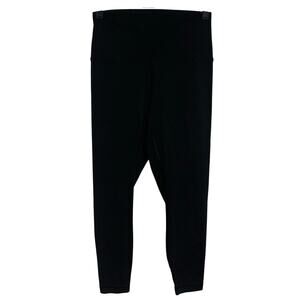 90 Degree by Reflex Black Ankle Leggings Womens Size S